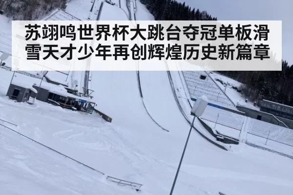 苏翊鸣世界杯大跳台夺冠单板滑雪天才少年再创辉煌历史新篇章